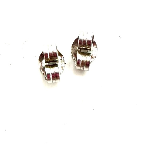 Charles Winston Sterling Silver CZ Drop Dangle Pearl Earrings NWOT - Picture 11 of 16